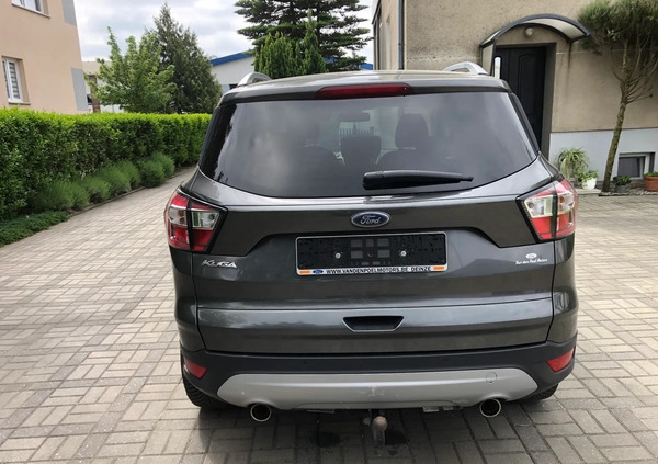 Ford Kuga cena 59900 przebieg: 85000, rok produkcji 2019 z Miłosław małe 232
